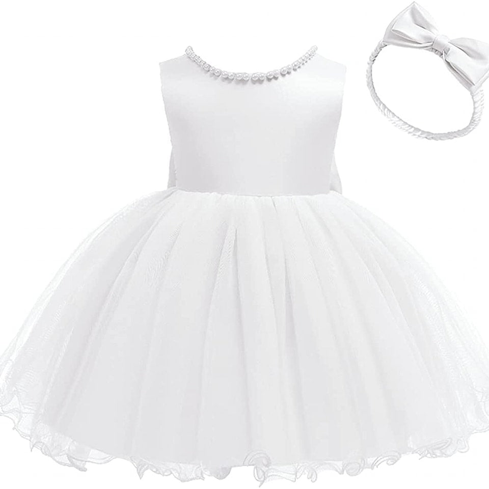 White Sequin Dress