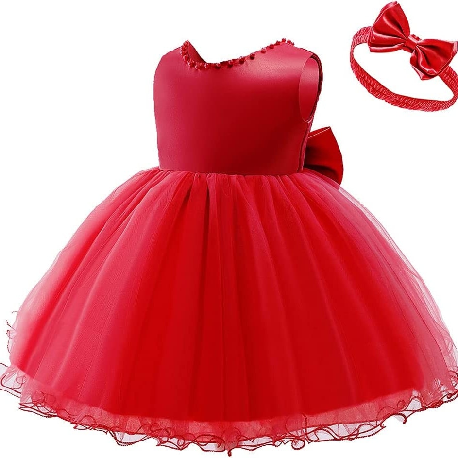 Red Sequin Dress