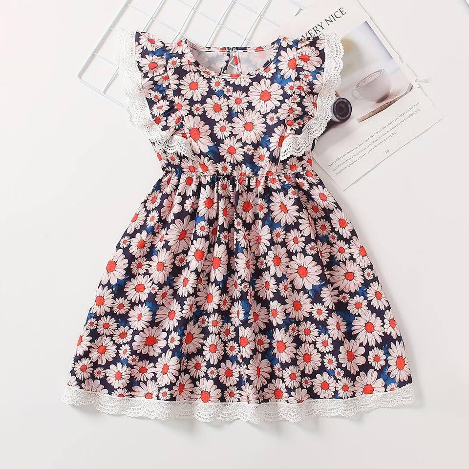 Floral girls dress