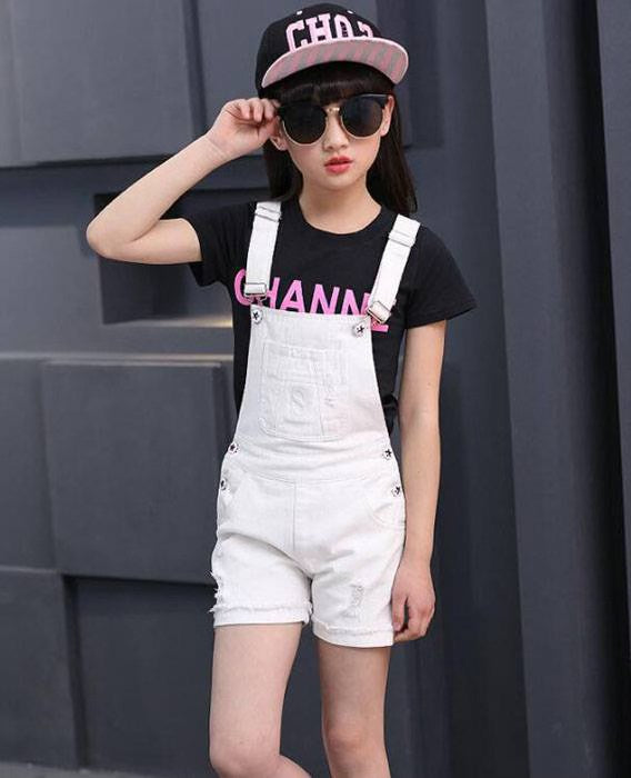 Denim Girls Dungaree