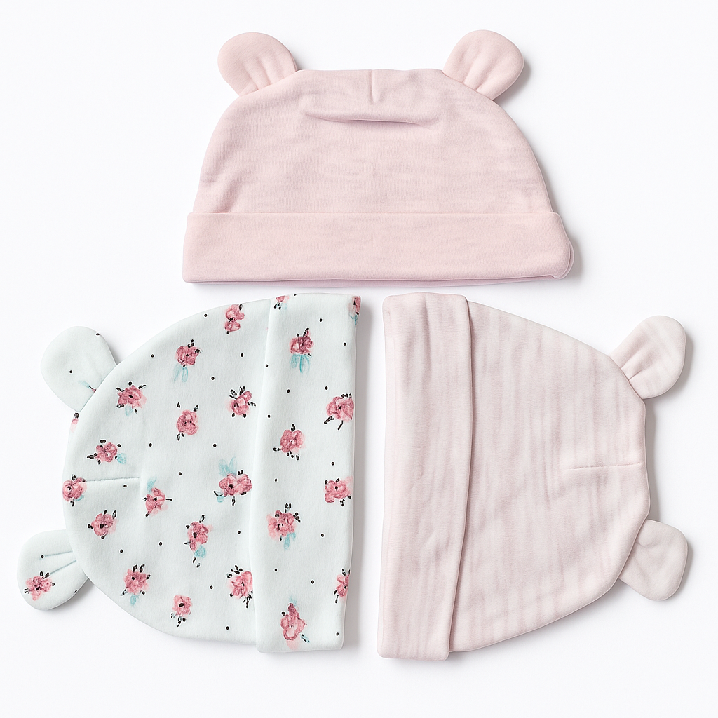 3 - Baby Cotton Hat