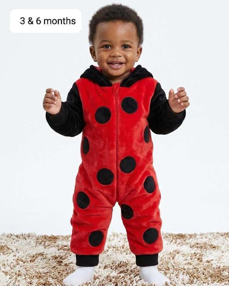 Warm Baby Fleece Romper