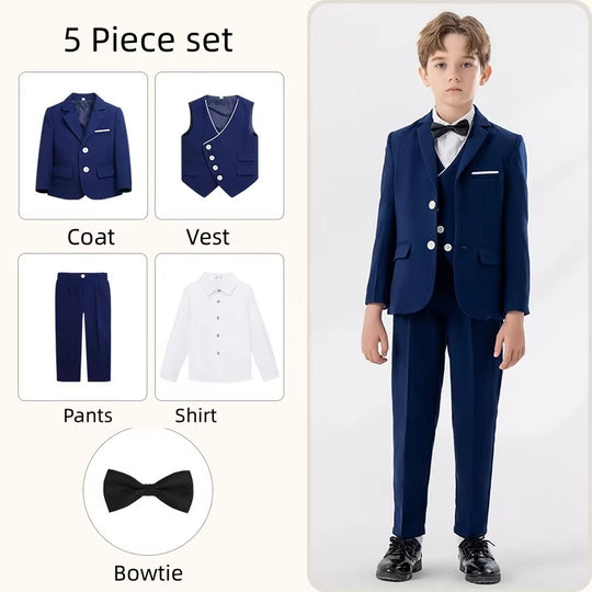Boys 5 Piece Suit