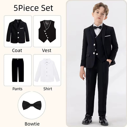 Boys 5 Piece Suit
