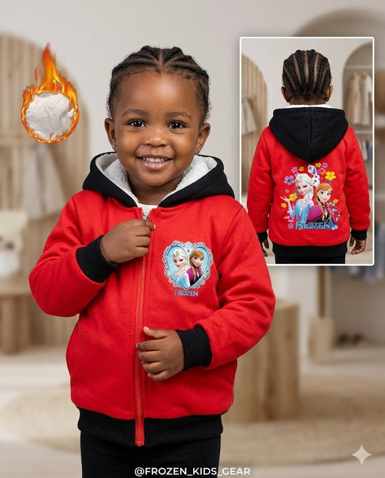 Red Warm Frozen Hoodie