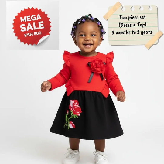2-piece Cotton Dress &amp; Top sets.