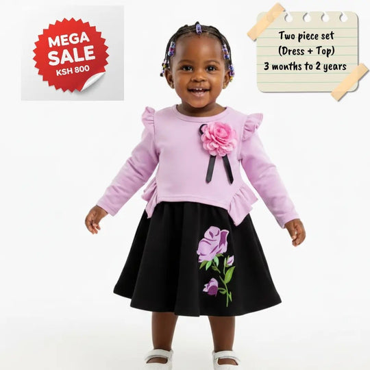 2-piece Cotton Dress &amp; Top sets.