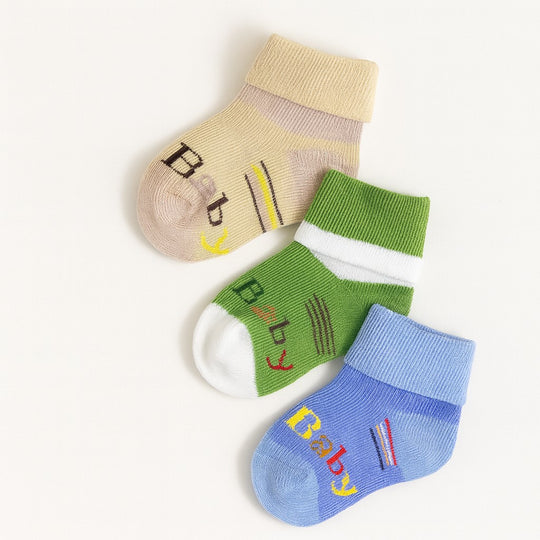 3 Pairs Baby Socks