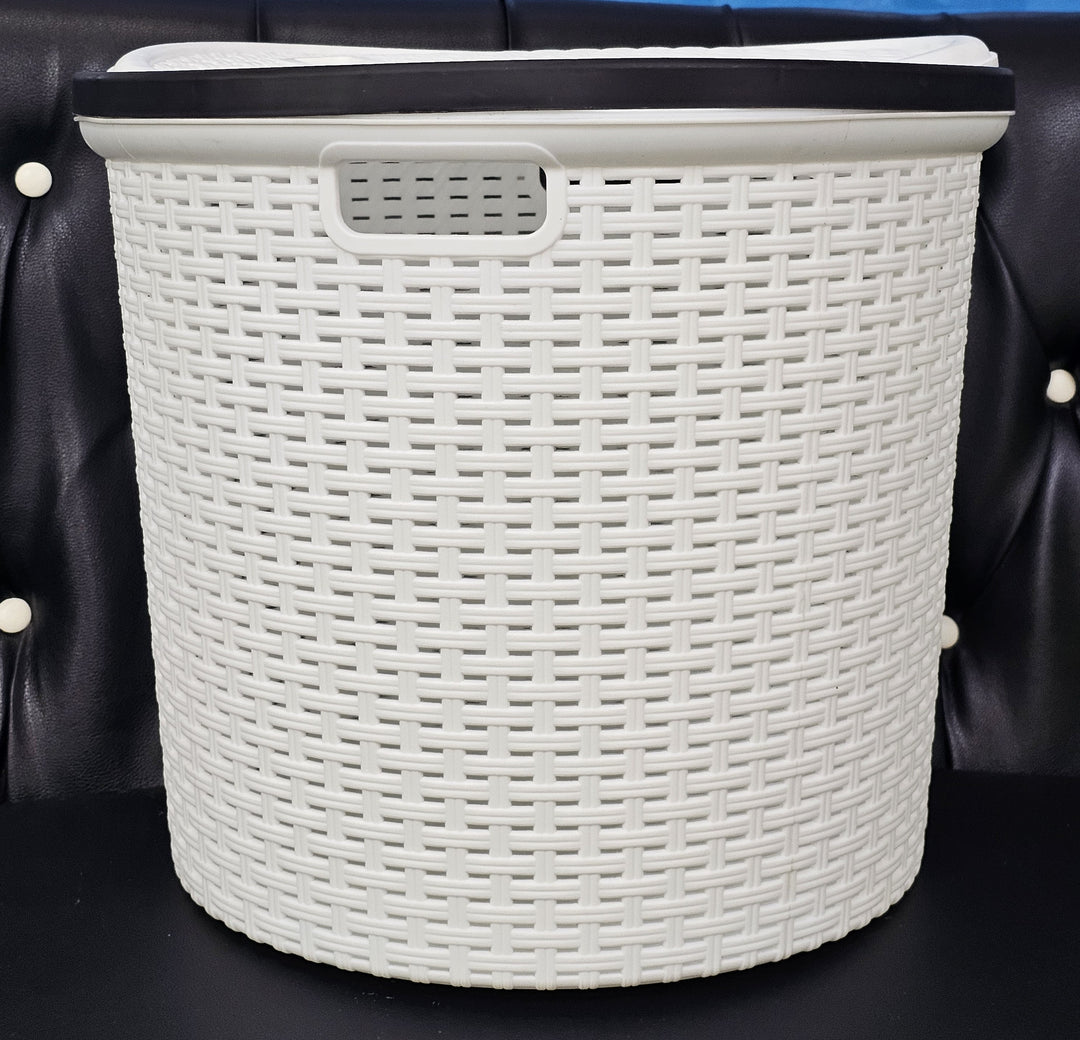 Laundry Basket with Lid