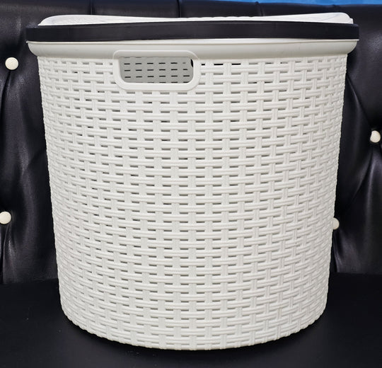 Laundry Basket with Lid ( Square)