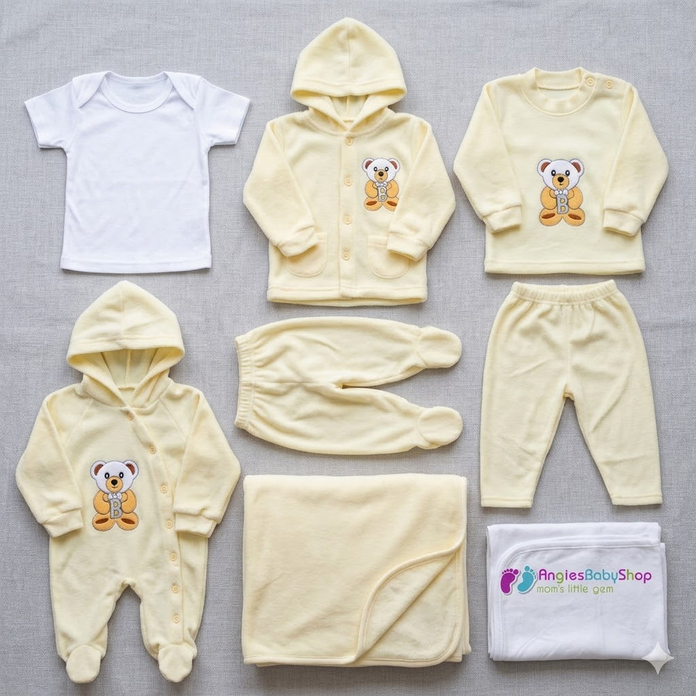 8-Piece New-born Receiving set