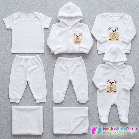 8-Piece New-born Receiving set
