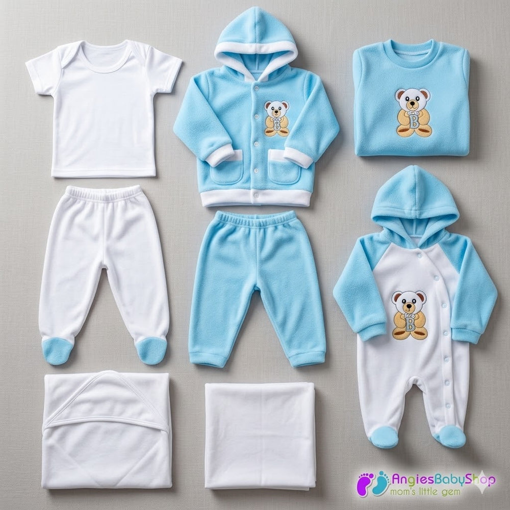 8-Piece New-born Receiving set