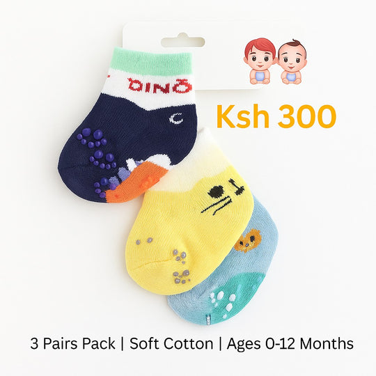 3 Pairs Baby Socks