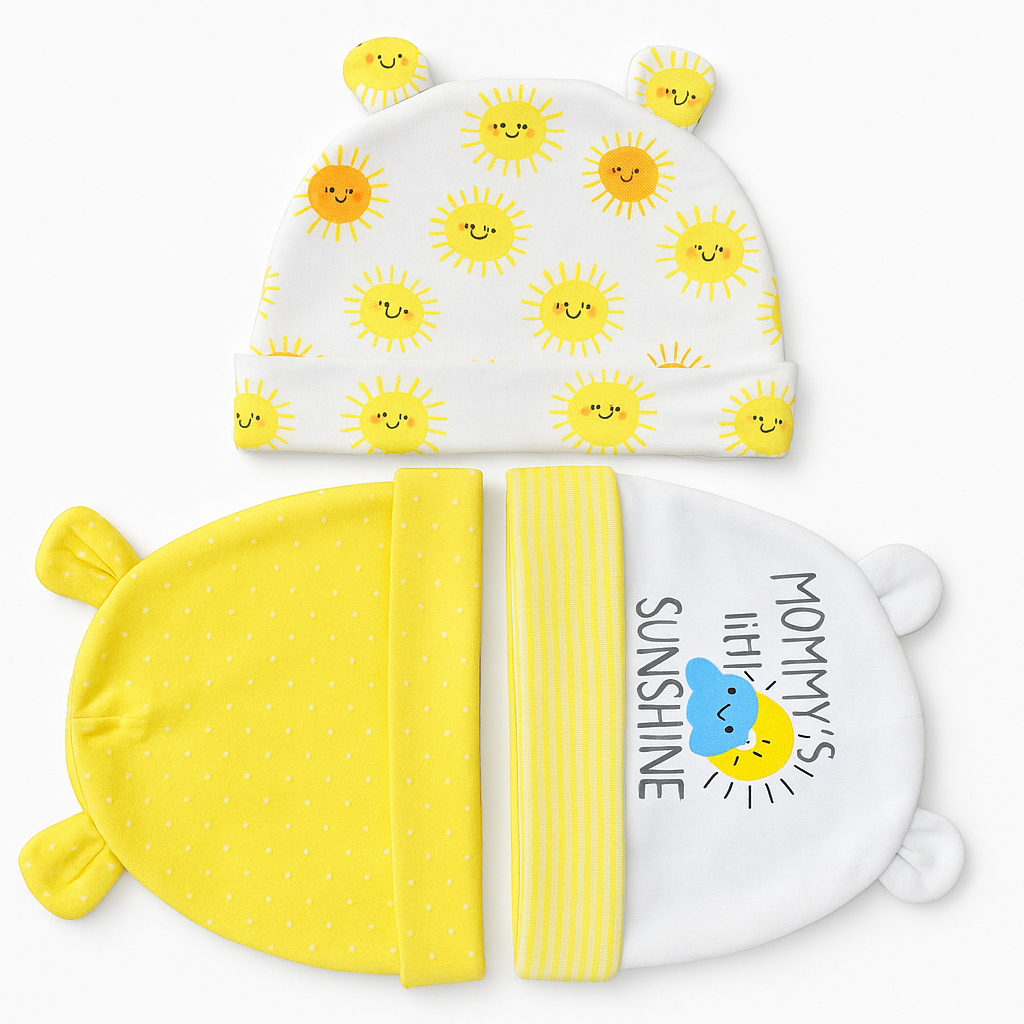3 - Baby Cotton Hat