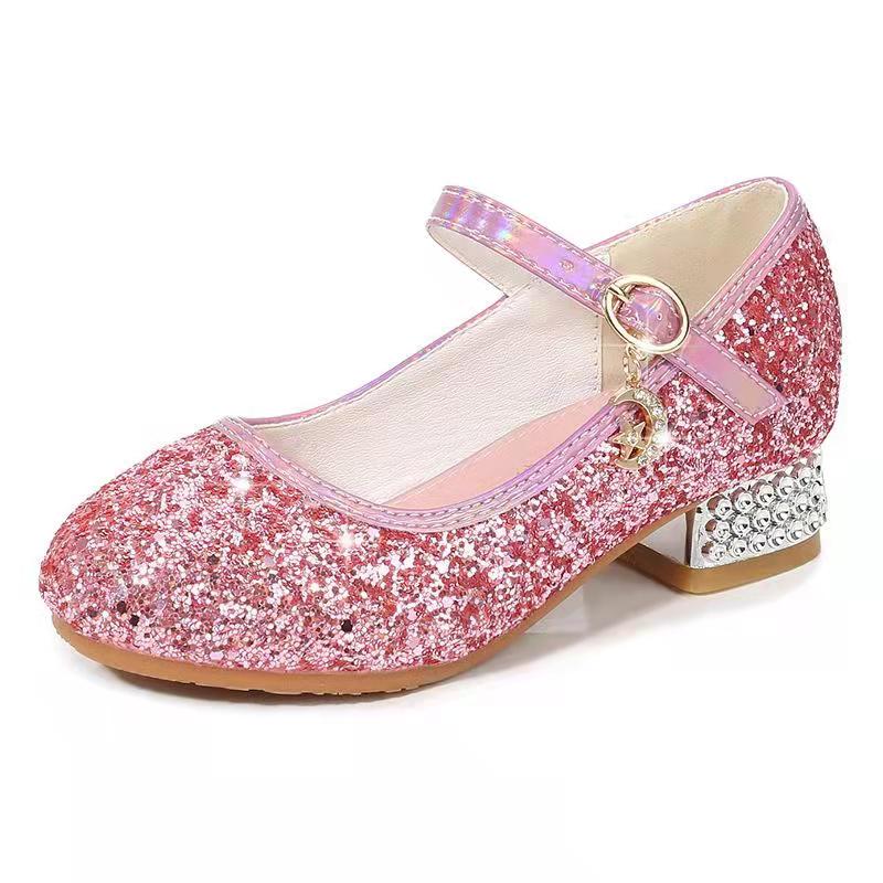 Pink Kids Doll Shoes