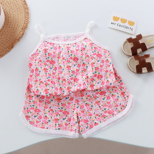 Girls Vest + Short