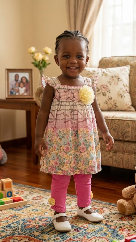 Girls Dress Set