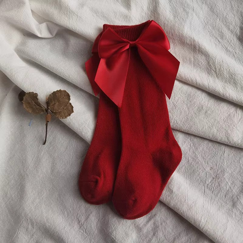 Girls High Knee Socks