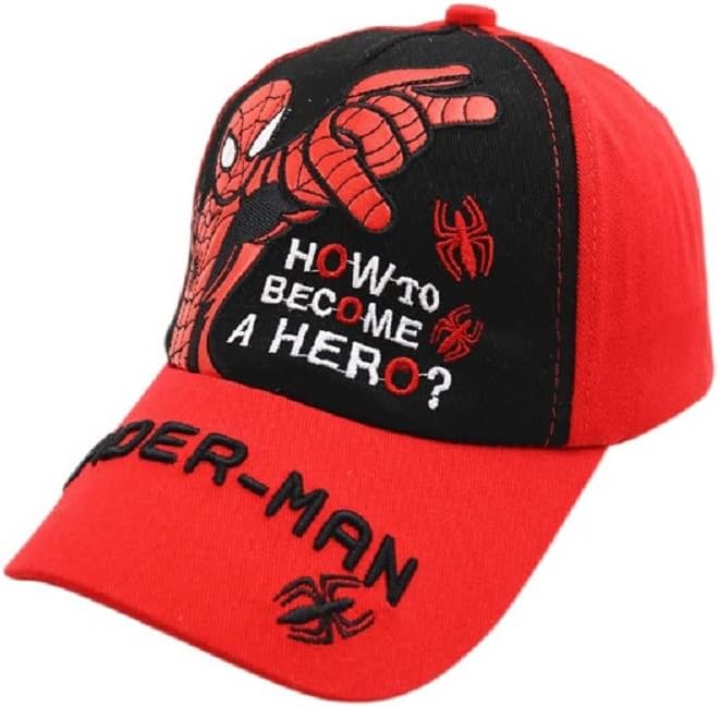 Spiderman Kids Caps