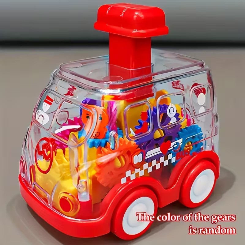 Transparent Gear Car