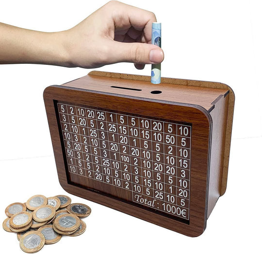 Wooden Piggy Bank