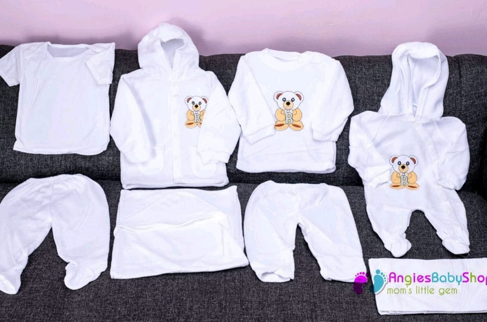 8-Piece New-born Receiving set