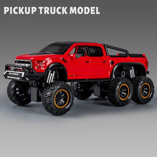 6-Wheel Off-Road Pickup Truck Toy