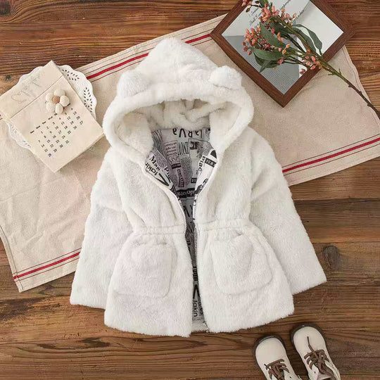 Soft Fleece Hooded Winter Jacket