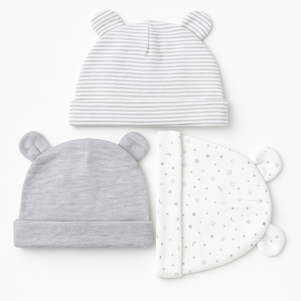 3 - Baby Cotton Hat