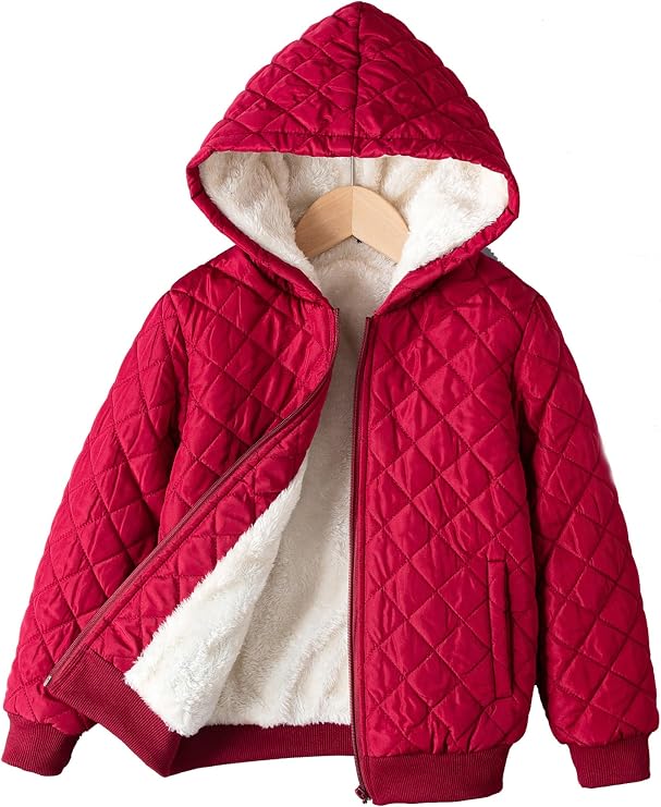 Quilted Hooded Winter Jacket