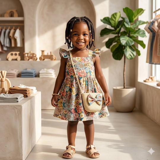 Girls Floral Dress