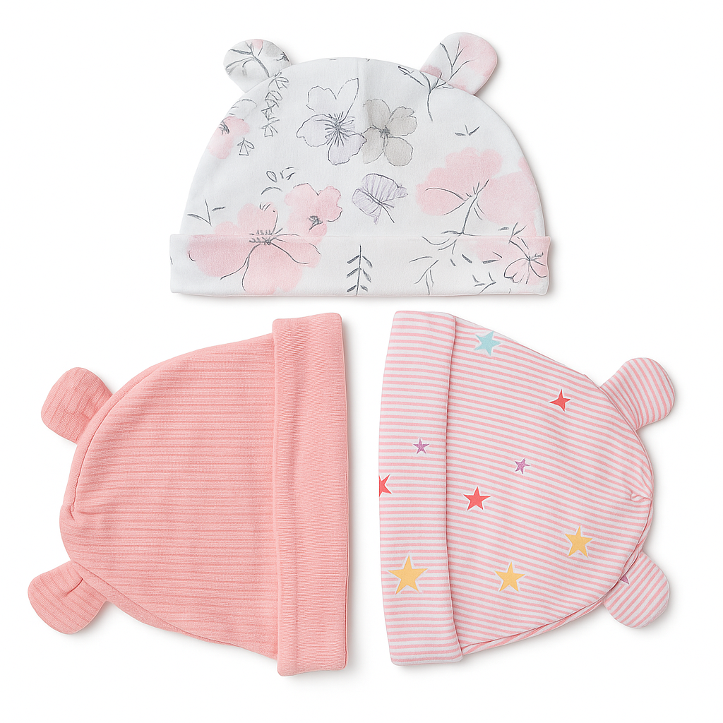 3 - Baby Cotton Hat