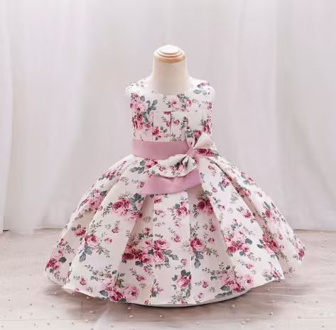 Pink Floral Dress