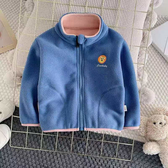 Soft Fleece Zip-Up Jacket