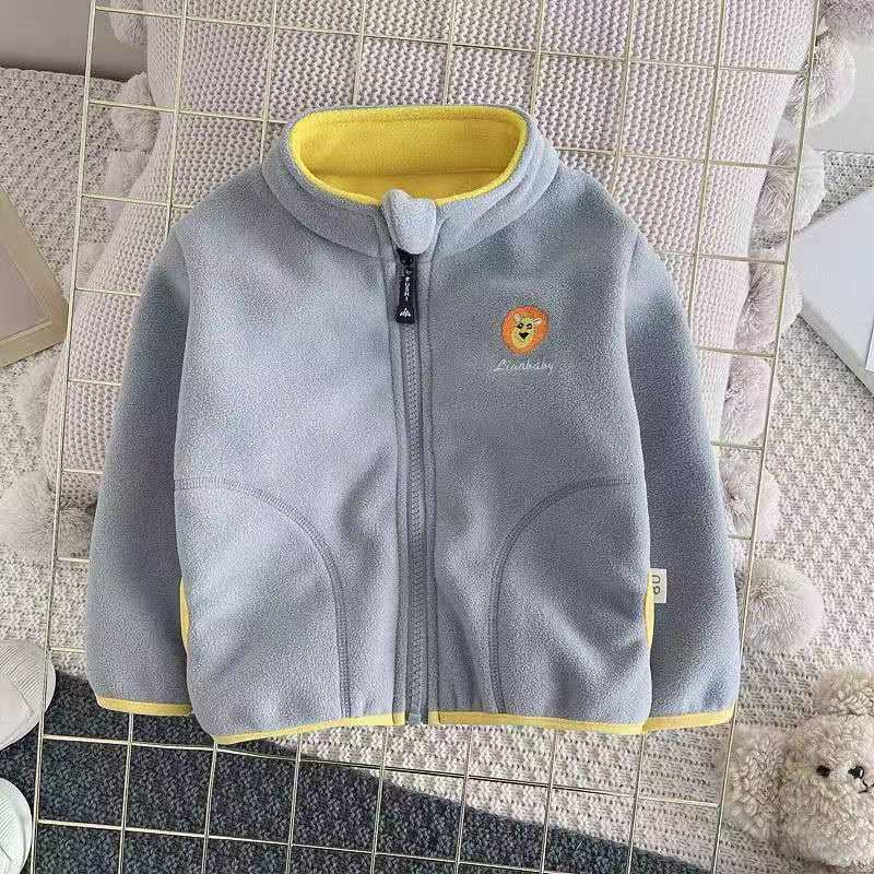 Soft Fleece Zip-Up Jacket
