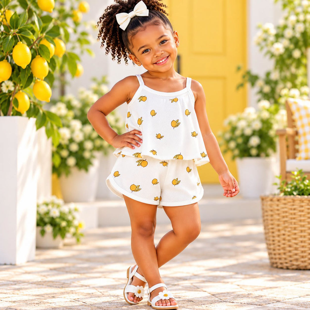Girls Vest + Short