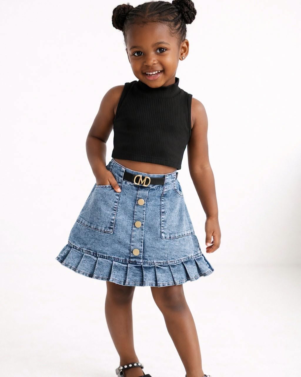 Girls Skirt Set