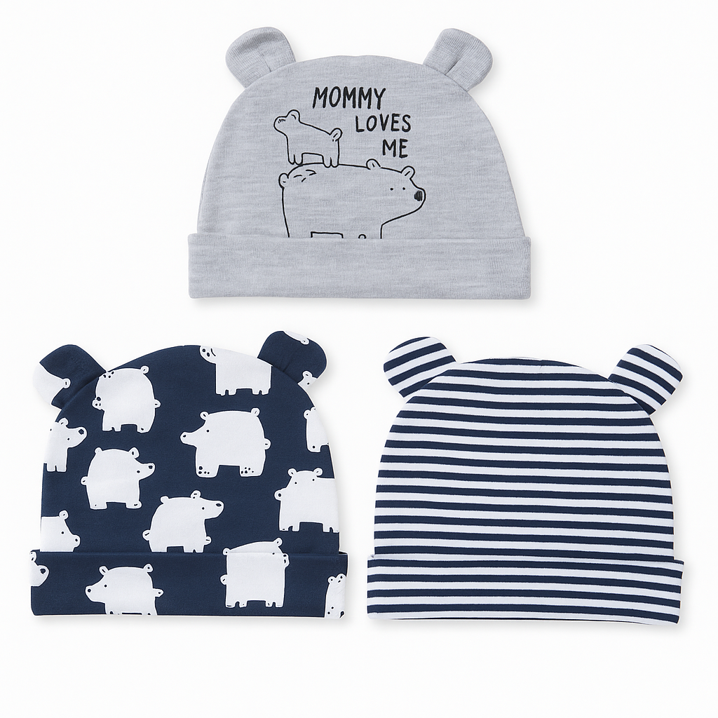 3 - Baby Cotton Hat