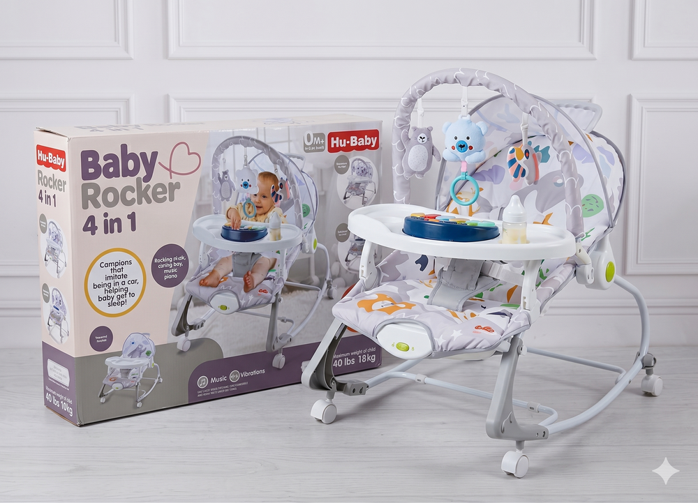 4-IN-1 BABY ROCKER