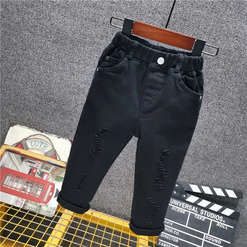 Black Kids Trousers