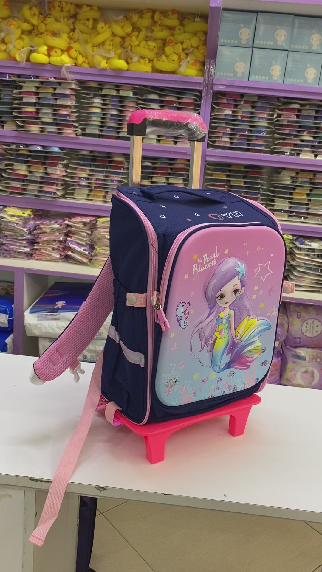 Trolley School Bag
