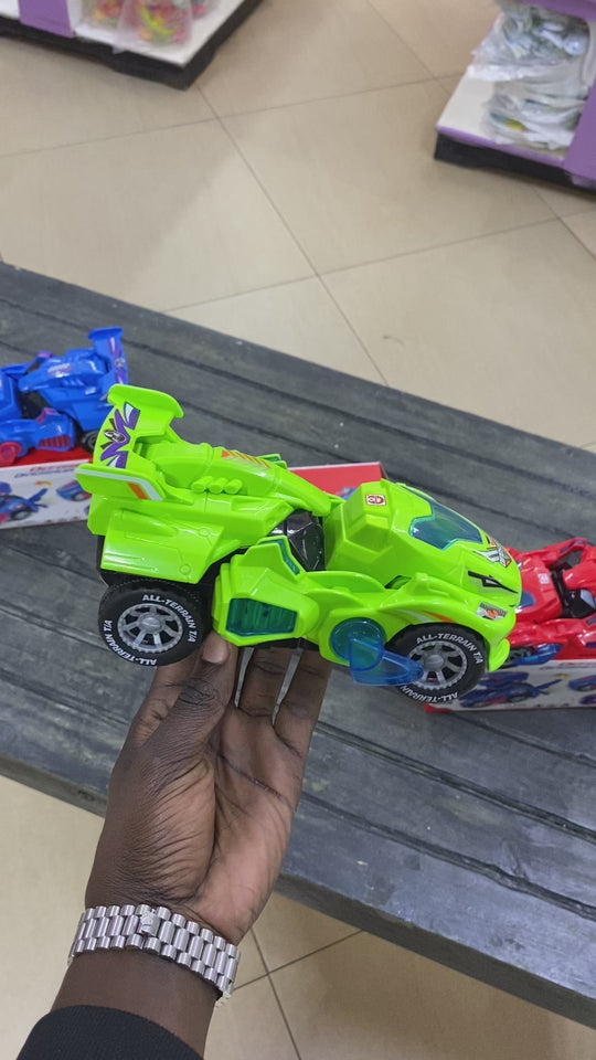 2 in 1 Transforming Dinosaur Car