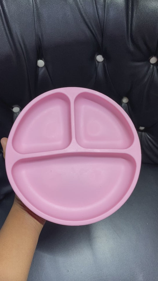 Baby Suction Plate with Lid