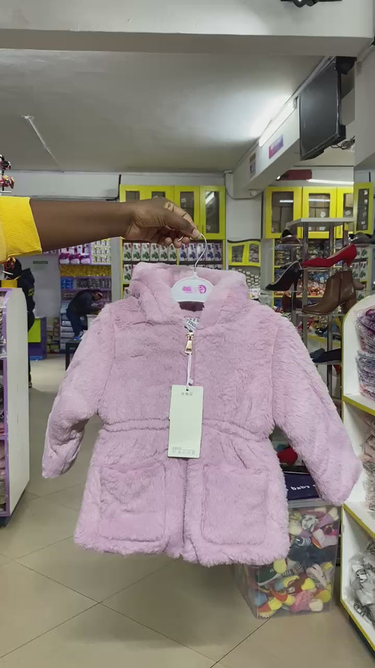 Soft Fleece Hooded Winter Jacket