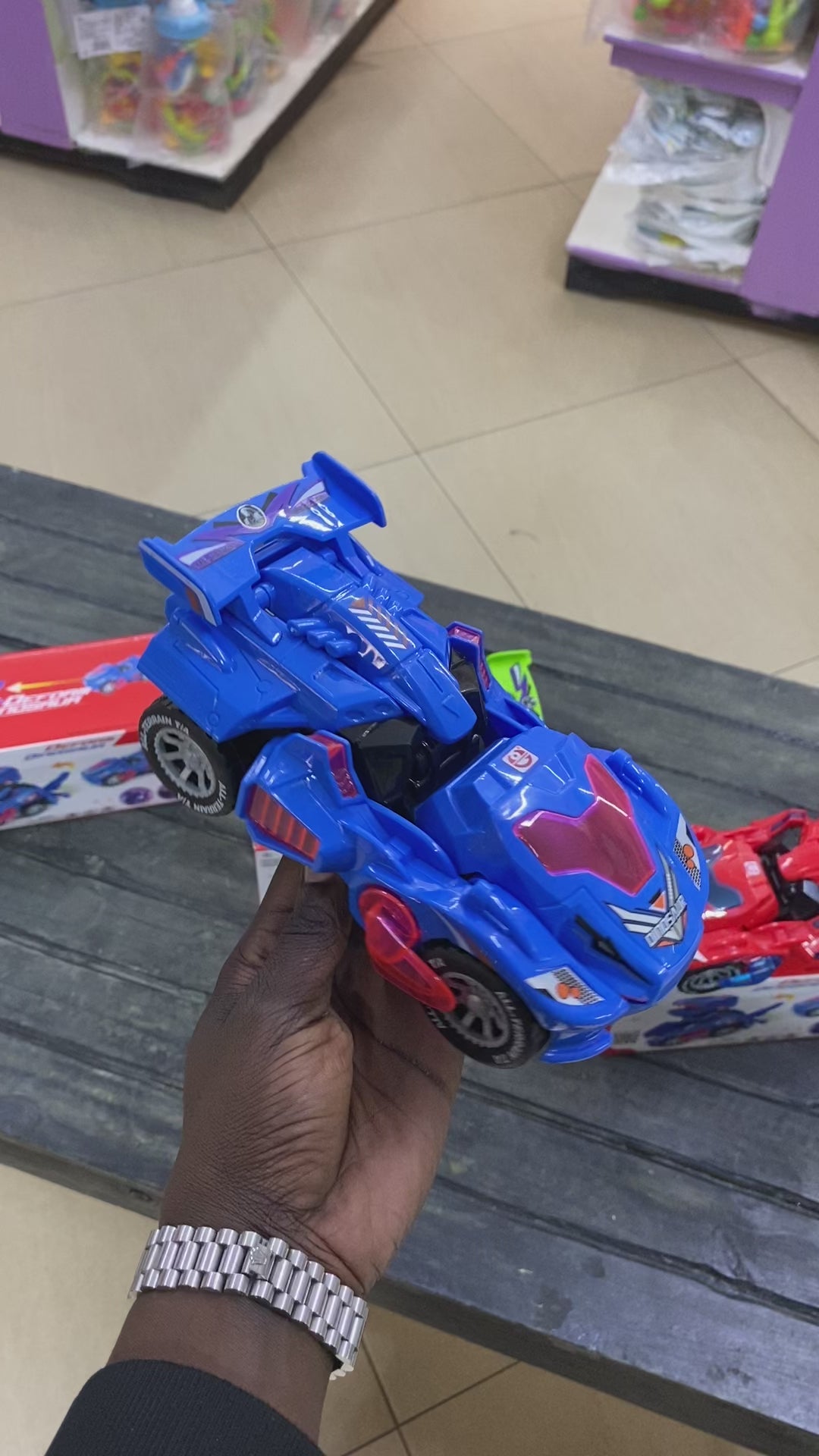 2 in 1 Transforming Dinosaur Car