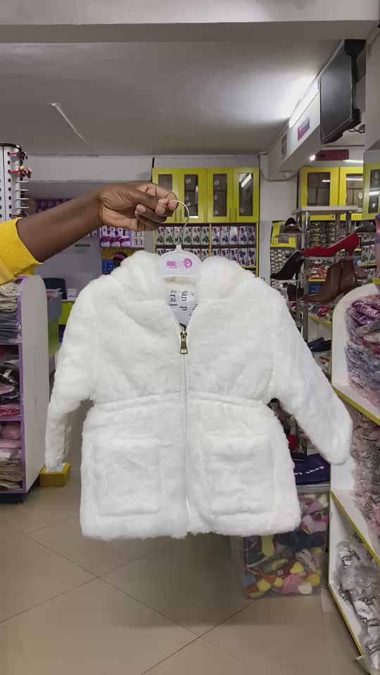 Soft Fleece Hooded Winter Jacket