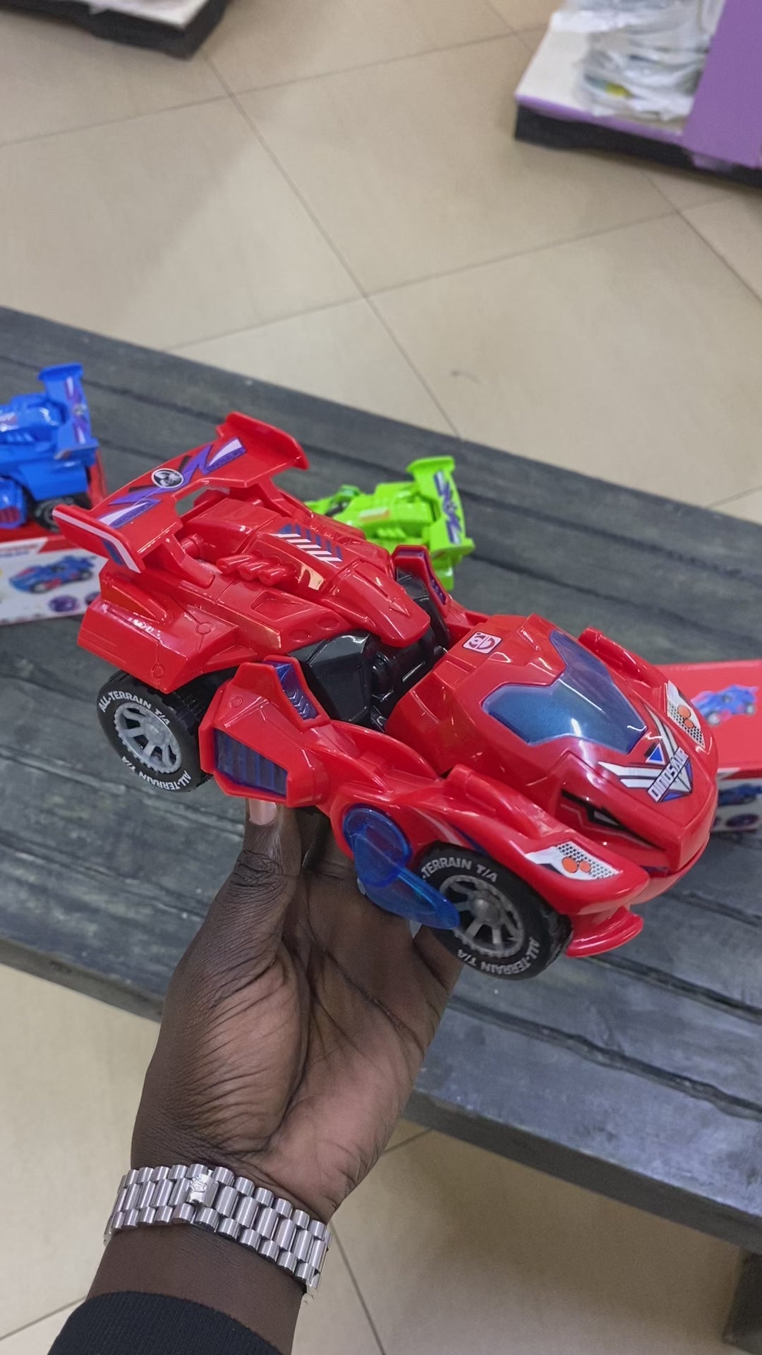 2 in 1 Transforming Dinosaur Car