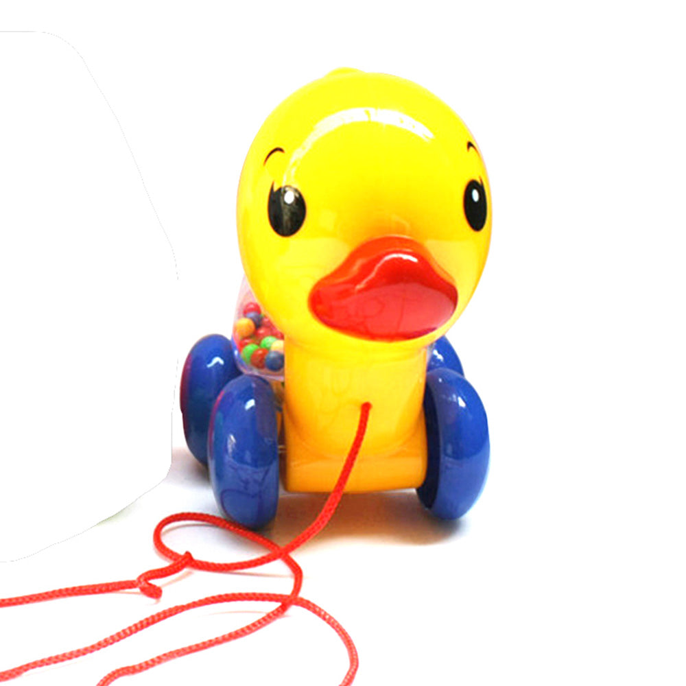 Rattle Duck Toy with pull rope