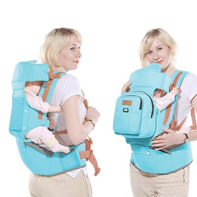 Hip-Seat Carrier with Toddler Backpack